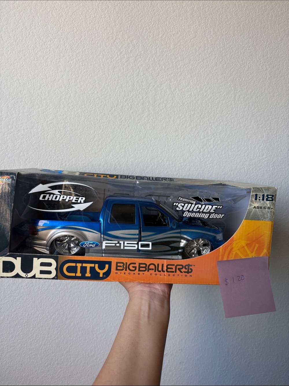 DUB City Big Baller F-150 Diecast Truck – Blue